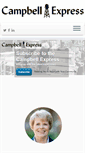 Mobile Screenshot of campbellexpress.com
